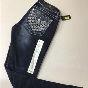 NWT Miss Me Slim Boot cut size 28